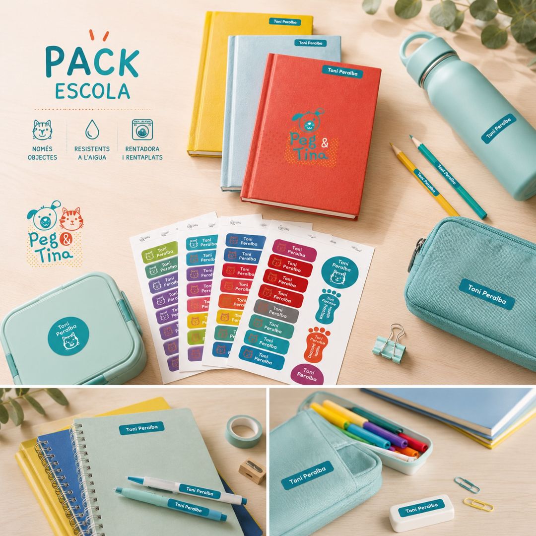 pegandtina.com · Etiquetes per a l'escola 0