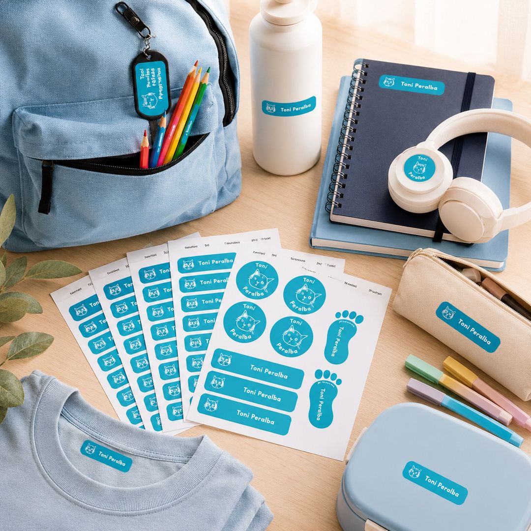 pegandtina.com · Etiquetes per a la roba i escola 1