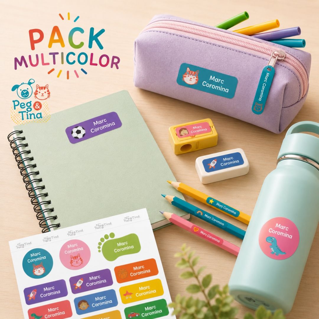 pegandtina.com · Etiquetes Multicolor 0