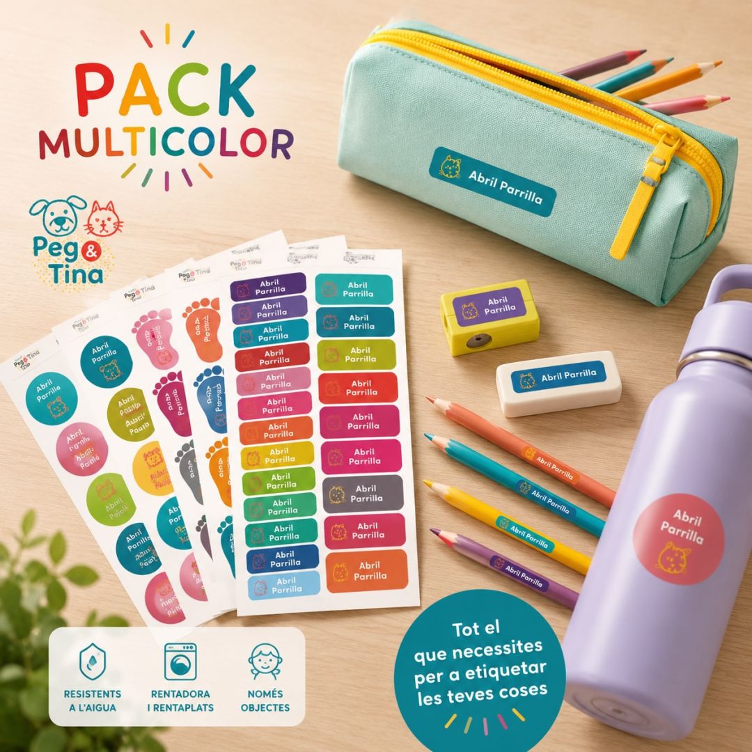pegandtina.com · Etiquetes Multicolor 2